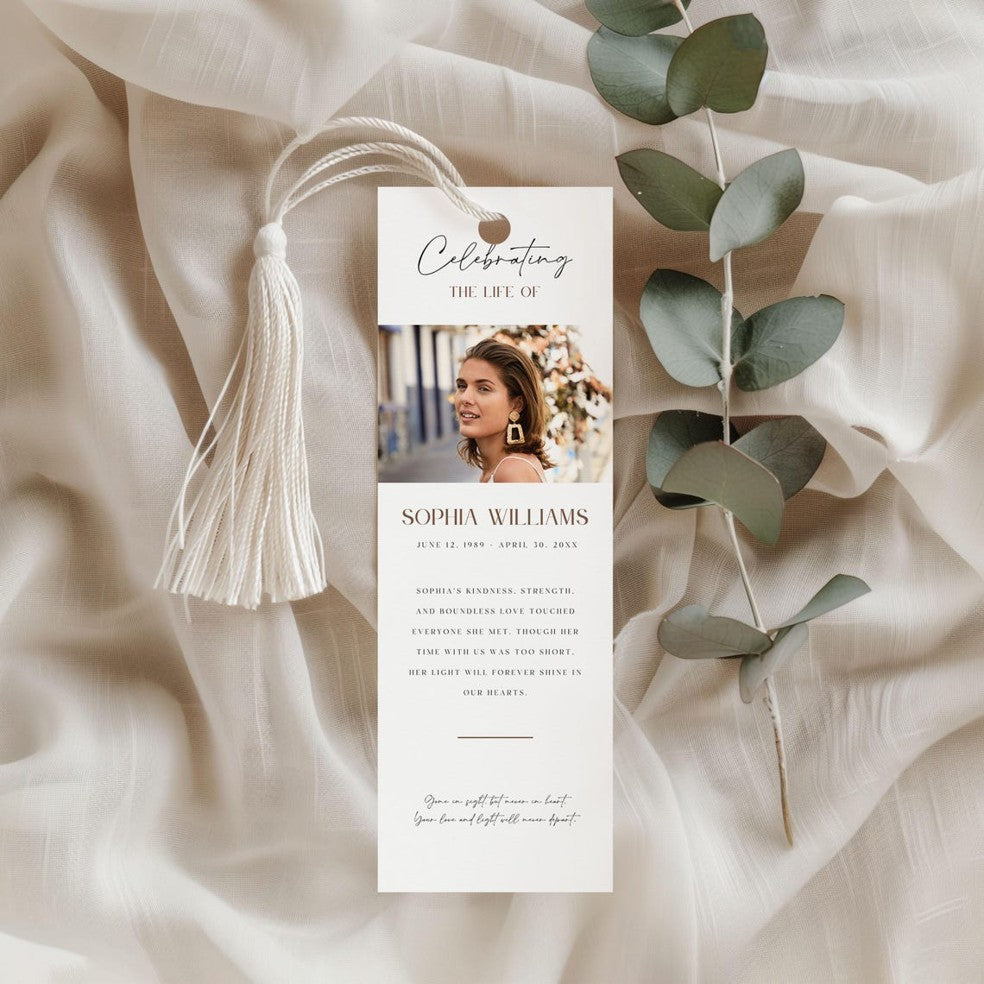 Keepsake Bookmark with Tassel