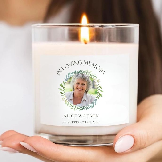 Keepsake Scented Glass Candle