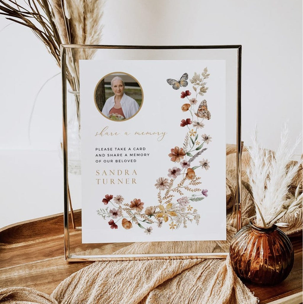 Funeral Share a Memory Card