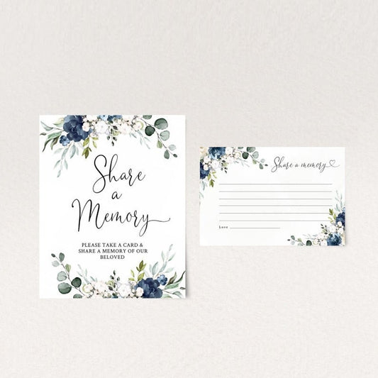 Funeral Share a Memory Card