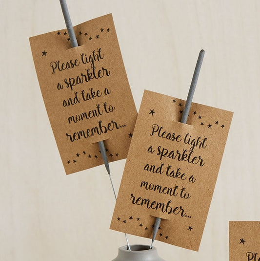 Keepsake Memorial Sparkler