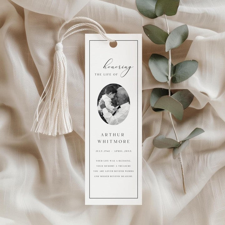 Keepsake Bookmark with Tassel