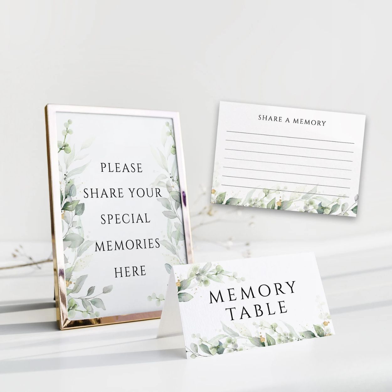Funeral Share a Memory Card