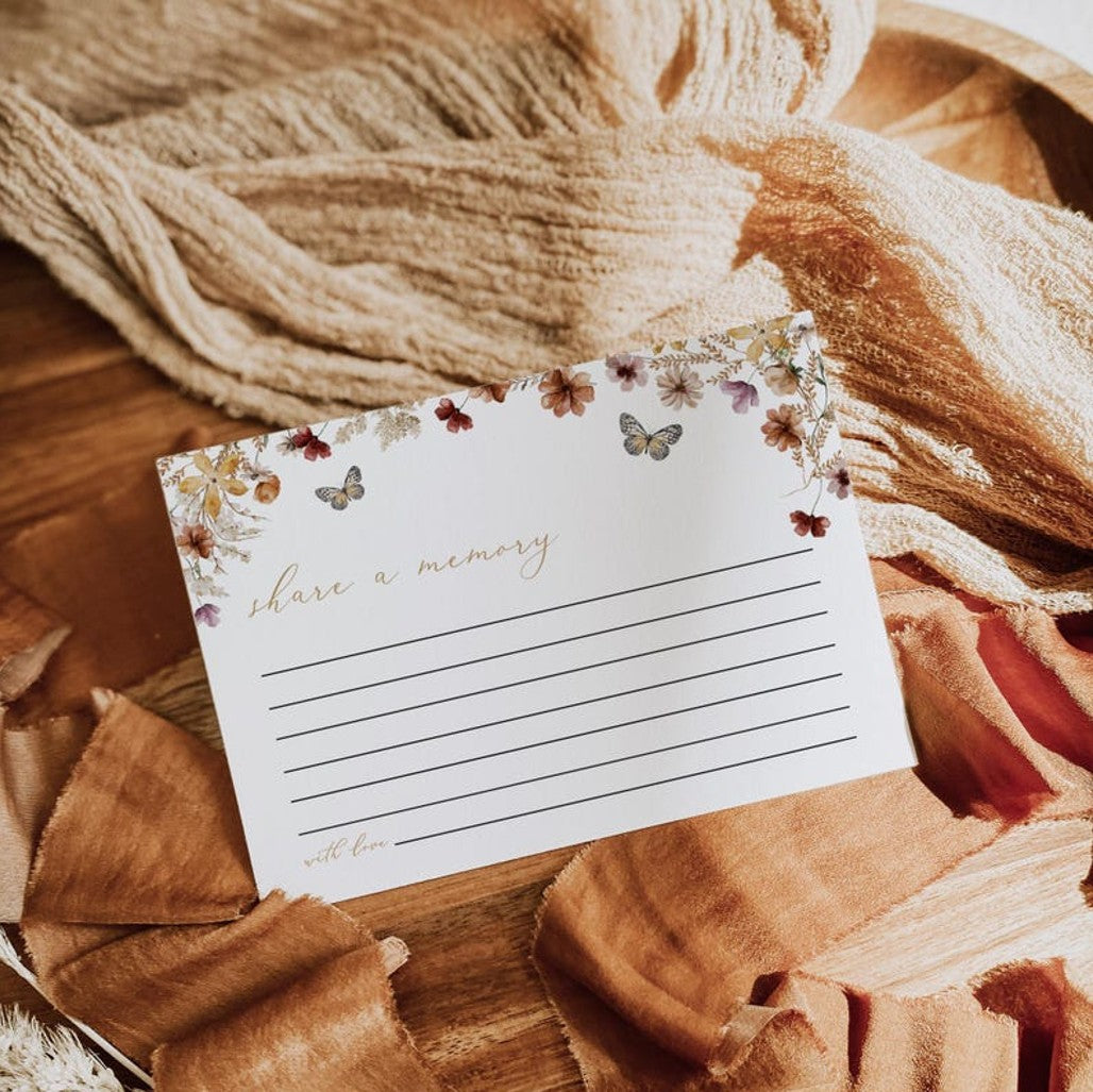 Funeral Share a Memory Card